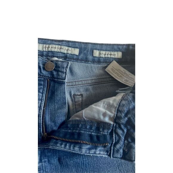Jones New York Stretch Sutton Straight Jeans pants size 8 - Picture 7 of 9